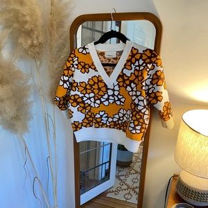 3.1 Phillip Lim Cropped Sweater Top SZ Small